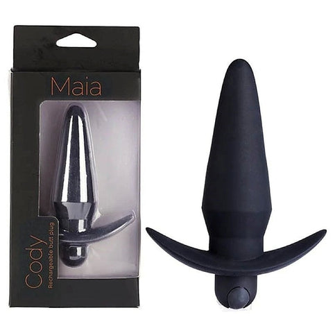 Maia Toys Cody Cosmic Pleasure Rechargeable Butt Plug with 10 Functions - Butt Plugs