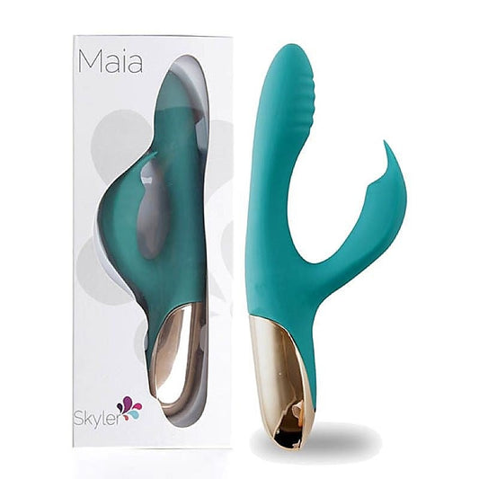 Maia Skyler Rechargeable Rabbit Vibe by Maia Toys - Body Wands