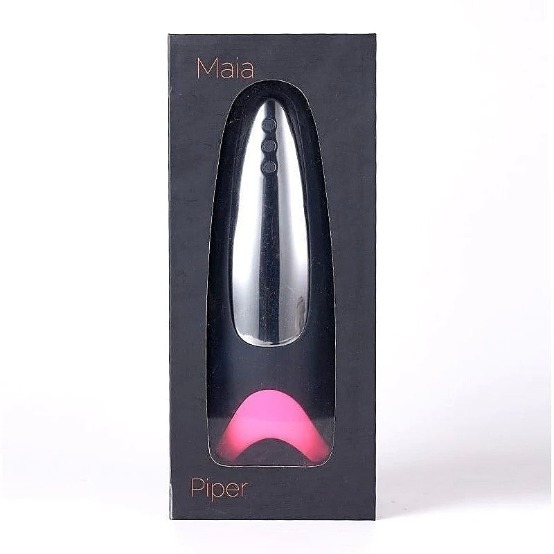 Maia Toys Piper Heating Vibrating Masturbator with Warming Function - Masturbators and Strokers
