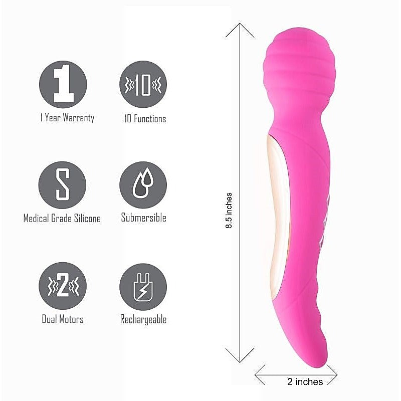 Premium Maia Zoe Dual Stimulator by Maia Toys - Finger and Tongue Vibrators