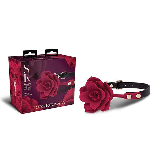 Rosegasm Bloom Silicone Gag by Xgen Products - Bondage Gags and Bits