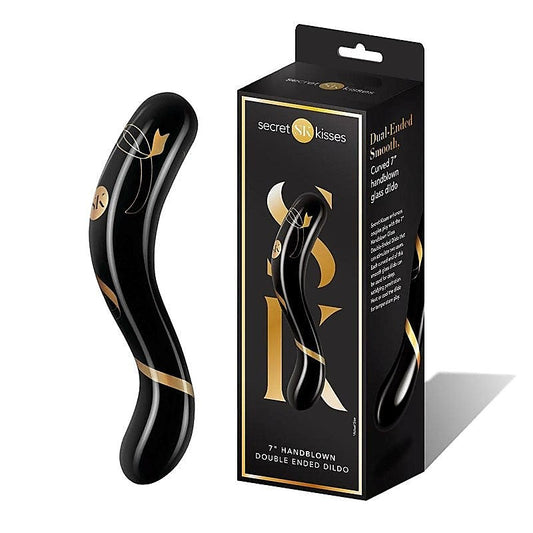Secret Kisses Handblown Double Ended Dildo - Double Ender