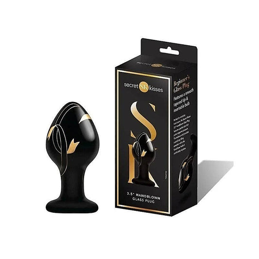 Secret Kisses Handblown Glass Plug by Xgen Products - Butt Plugs