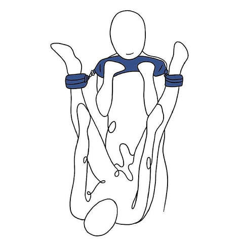 Premium Pivot Positioning Bar by Sportsheets - Spreaders and Hangers