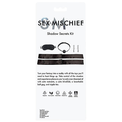 Premium S&M Shadow Secrets Kit by Sportsheets - Bondage Kits