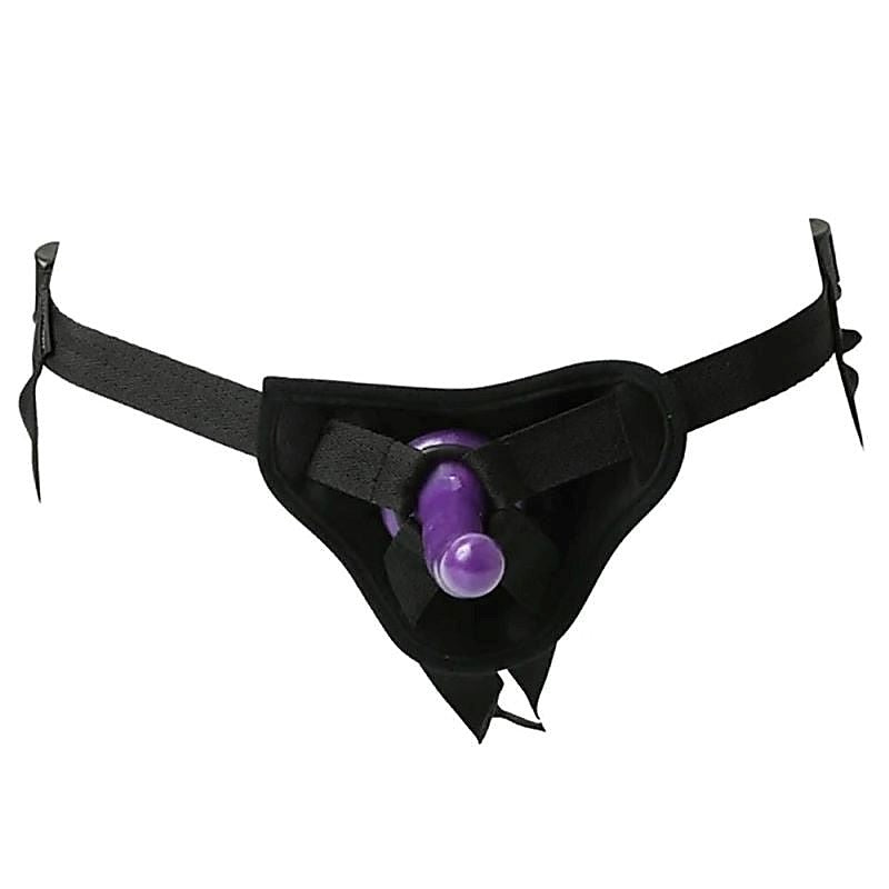 S&M Strap-On & Silicone Dildo Set by Sportsheets - Strap On Sextoys