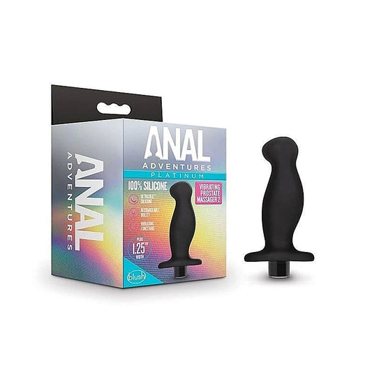 Anal Adventures Platinum Silicone Prostate Massager 02 - Prostate Toys