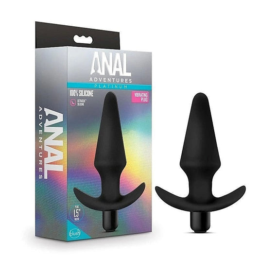Anal Adventures Platinum Plug 5'' Butt Plug - Butt Plugs