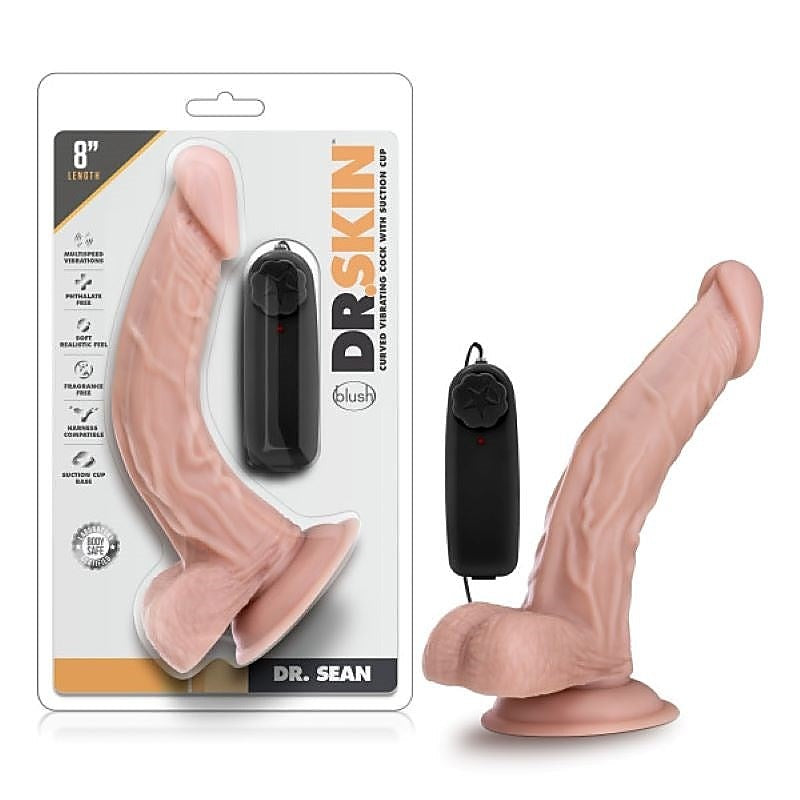 Dr. Skin's Vibrating Maestro by Blush Novelties - Vibrating Dildos