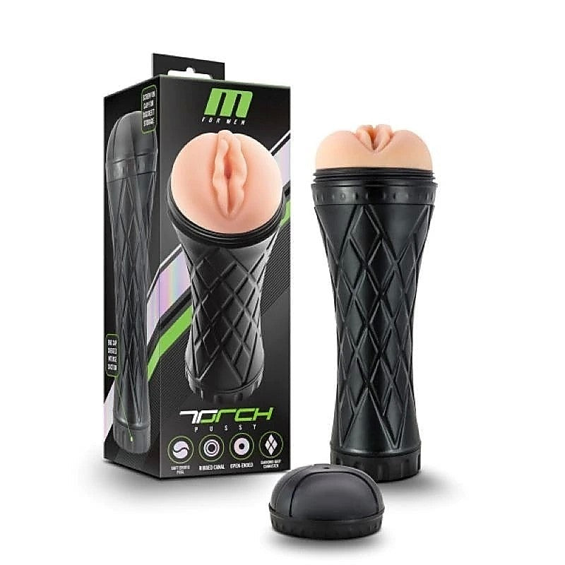 Torch-M Self-Lubing Pussy Stroker by Blush Novelties - Masturbators and Strokers