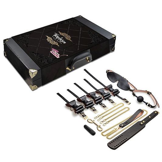 Temptasia Safe Word Bondage Kit with Suitcase Bondage Set - Bondage Kits
