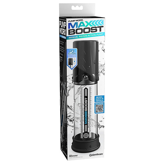 Pump Worx Max Boost Penis Enlargement Pump - Realistic Dildos