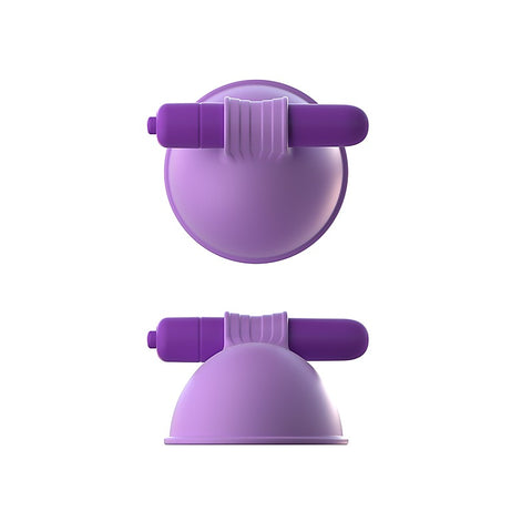 Fantasy For Her Vibrating Breast Suck-Hers Clamps - Nipple and Clit Clamps