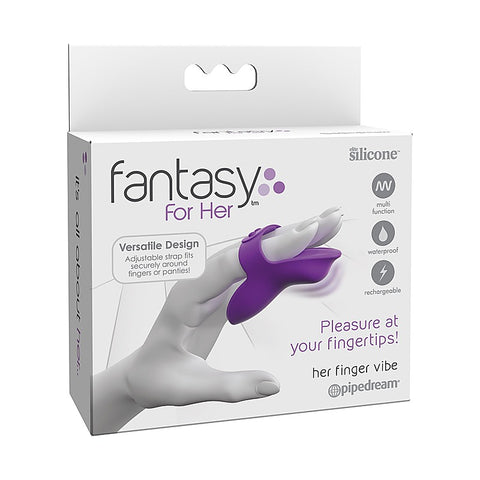 Pipedream Products Fantasy For Her Multi Functions Finger Vibrator - Finger and Tongue Vibrators