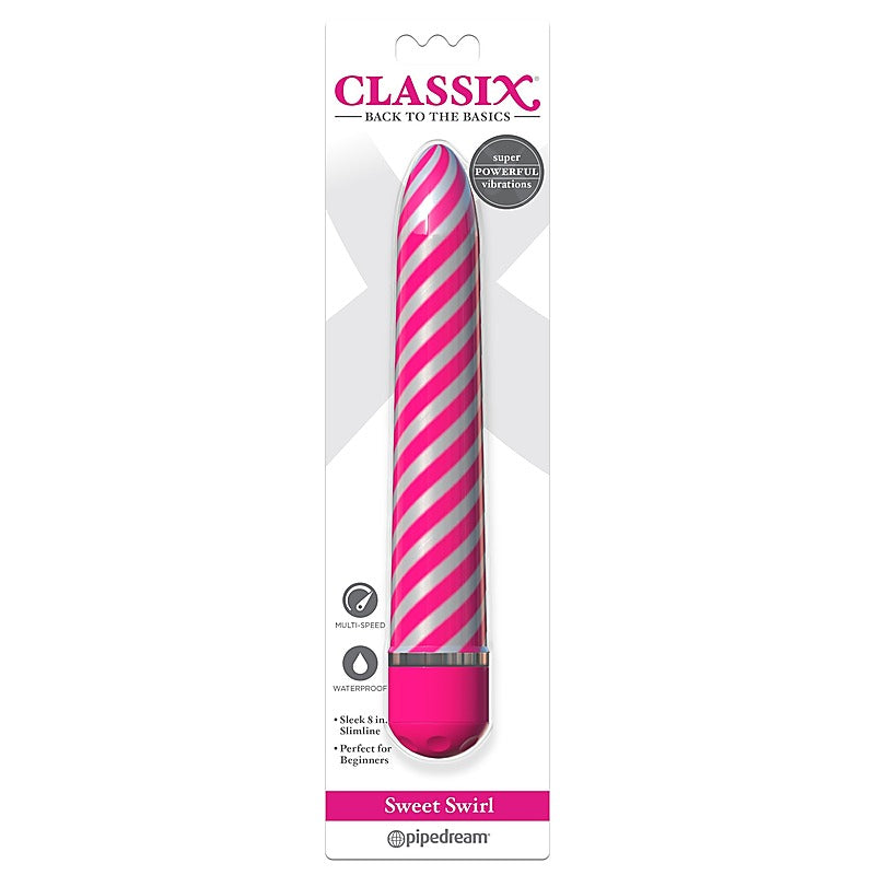 Pipedream Products Pipedream Classix Sweet Swirl Bullet Vibrator - Bullet Vibrators