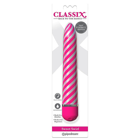 Pipedream Products Pipedream Classix Sweet Swirl Bullet Vibrator - Bullet Vibrators