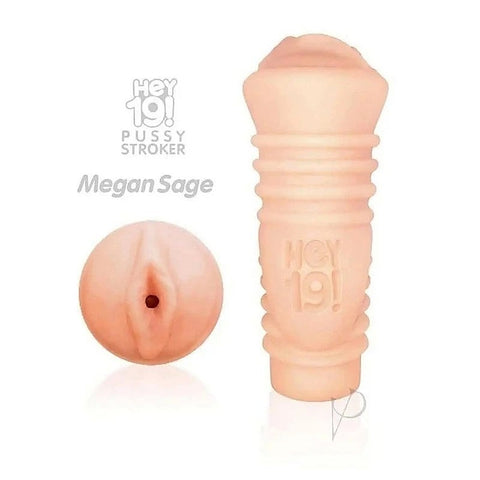 Hey 19! Vibrating Teen Pussy Stroker by Icon Brands - Realistic Butts And Vaginas