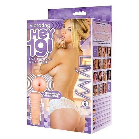 Lilly Ivys Legendary Vibrating Anal Pleasure Stroker with Multi Speed - Realistic Butts And Vaginas