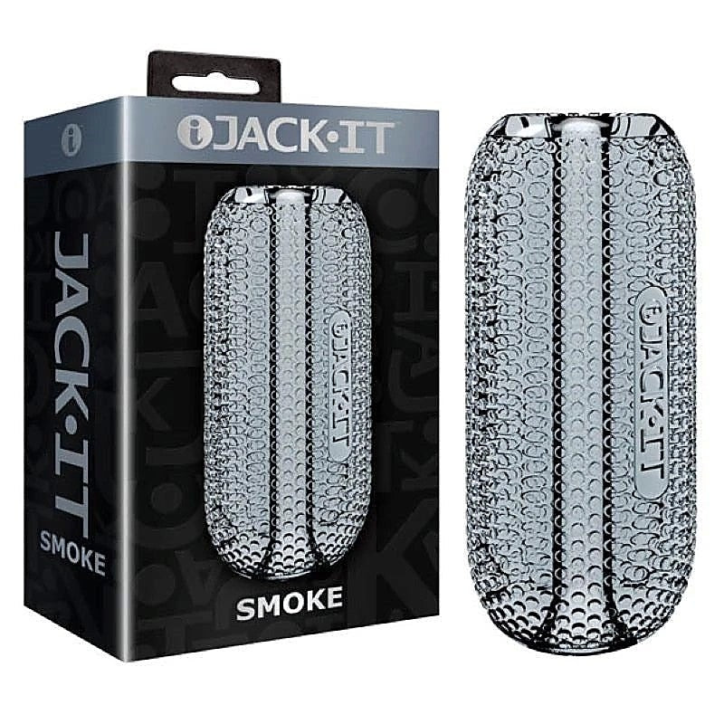 Premium Jack-It Stroker Smoke by Icon Brands - Masturbators and Strokers