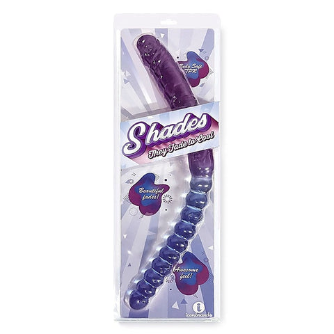 Shades 17 Inch Double Dong by Icon Brands - Double Ender