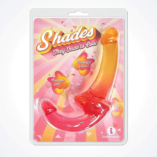 Shades 9.5 Inch Double Dong by Icon Brands - Realistic Dildos