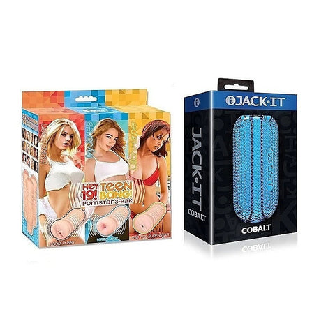 Hey 19! Bang Strokers 3-Pack by Icon Brands - Masturbators and Strokers