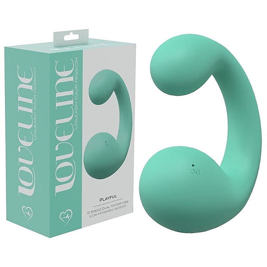 Loveline Playful Dual Vibrator by Shots Toys - Sex Kits