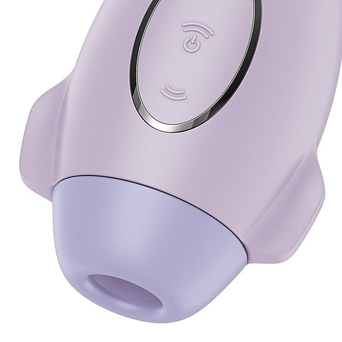 Mission Control Double Air Pulse Clitoral Vibrator - Pussy And Clit Toys