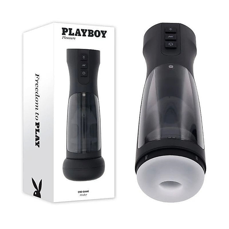 Playboy Pleasure End Game Sanitising Male Stroker by Evolved - Masturbators and Strokers