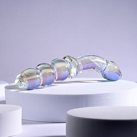 Playboy Pleasure Jewels Double Ended Glass Dildo by Evolved - Glass Sex Toys