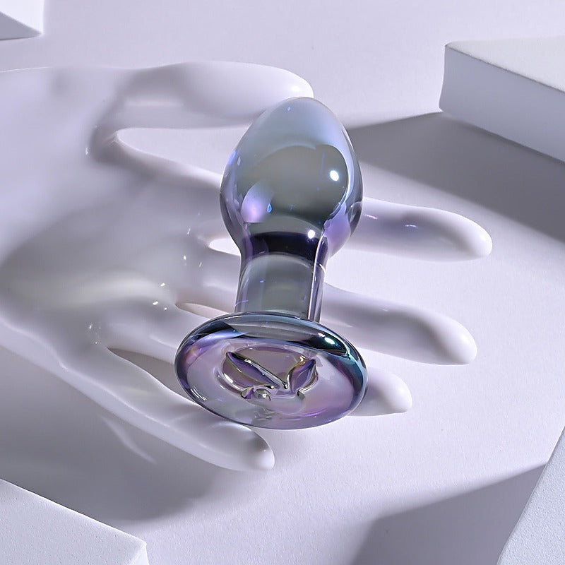 Premium Playboy Pleasure Jewels Plug by Evolved - Glass Sex Toys