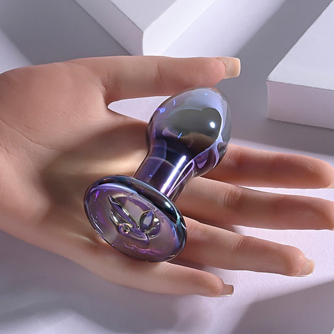 Premium Playboy Pleasure Jewels Plug by Evolved - Glass Sex Toys