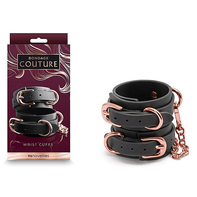 Bondage Couture Wrist Cuffs by NS Novelties - Hosiery