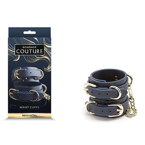 Bondage Couture Wrist Cuffs by NS Novelties - G-Spot Vibrators