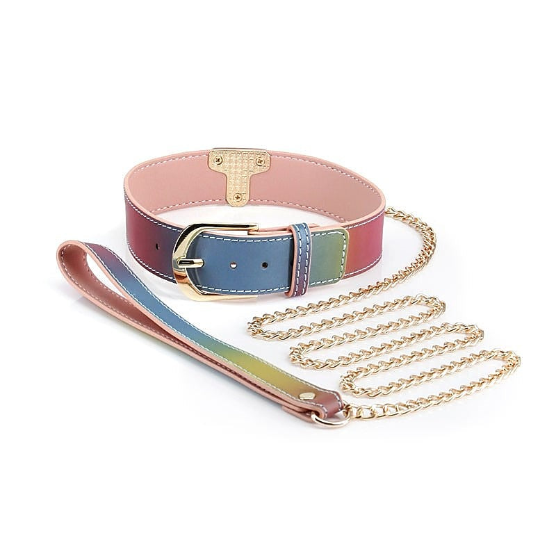 Spectra Bondage Collar & Leash by NS Novelties - Collars and Leads