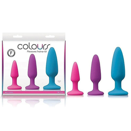 Colours Pleasures Trainer Set by NS Novelties - Butt Plugs