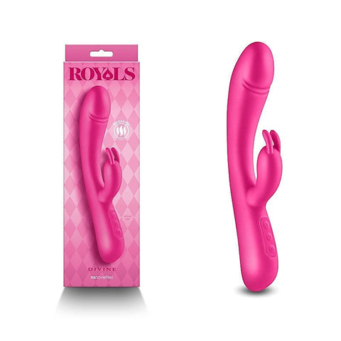Rechargeable Dual-Motor Luxury Massager by NS Novelties - Rabbit Vibrators