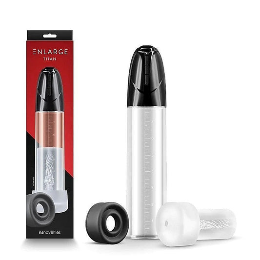 Titan Rechargeable Pleasure Enhancement by NS Novelties - Pumps, Extenders and Sleeves