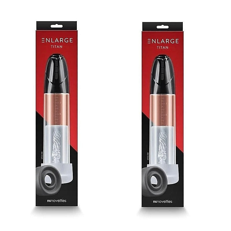 Titan Rechargeable Pleasure Enhancement by NS Novelties - Pumps, Extenders and Sleeves