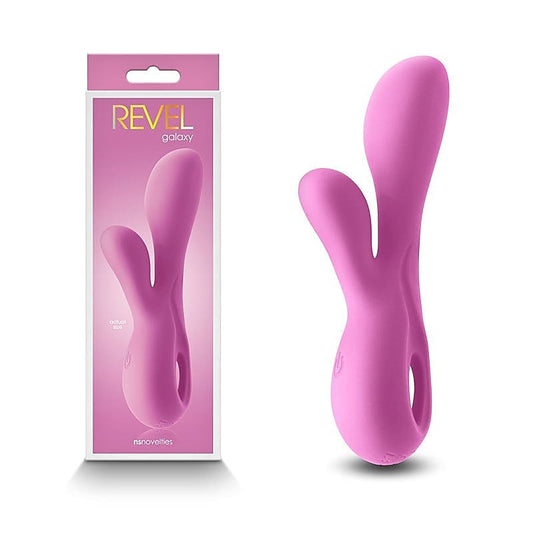 Dual-Stimulation Galaxy Rabbit Vibrator by NS Novelties - Remote Control Vibrators