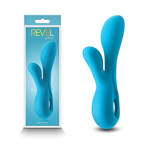 Dual-Stimulation Galaxy Rabbit Vibrator by NS Novelties - Remote Control Vibrators