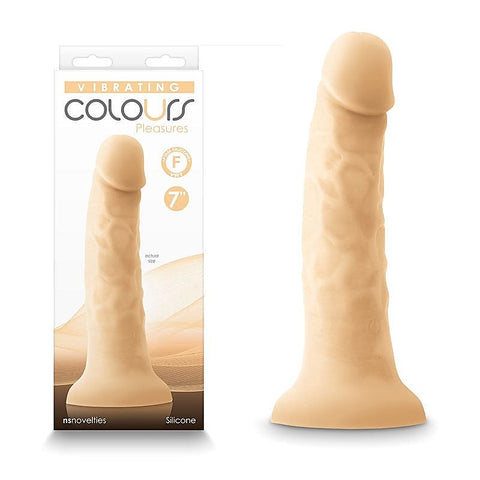 Colors Pleasures - 7 Inch Vibrating Dong by NS Novelties - Rabbit Vibrators