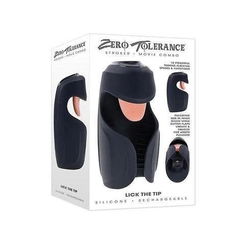 Lick The Tip Vibrating Male Stroker by Evolved - Masturbators and Strokers