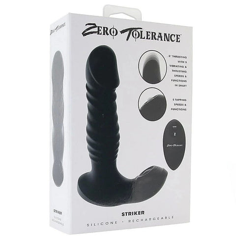 Zero Tolerance Striker Thrusting Anal Vibrator by Evolved - Prostate Toys
