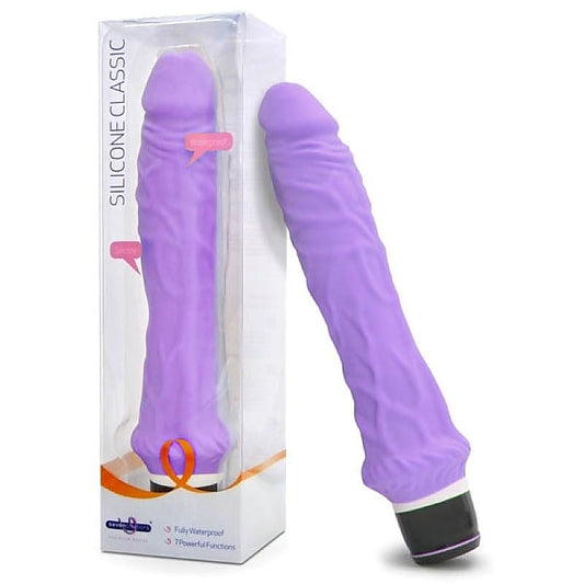 Silicone Classic - 7.5 Inch Vibe by Seven Creations - Strap On Sextoys