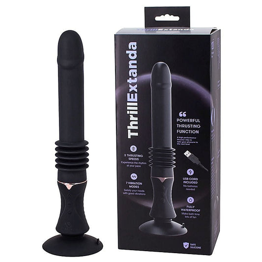 Thrill Extanda Thrusting Vibrator by Seven Creations - G-Spot Vibrators