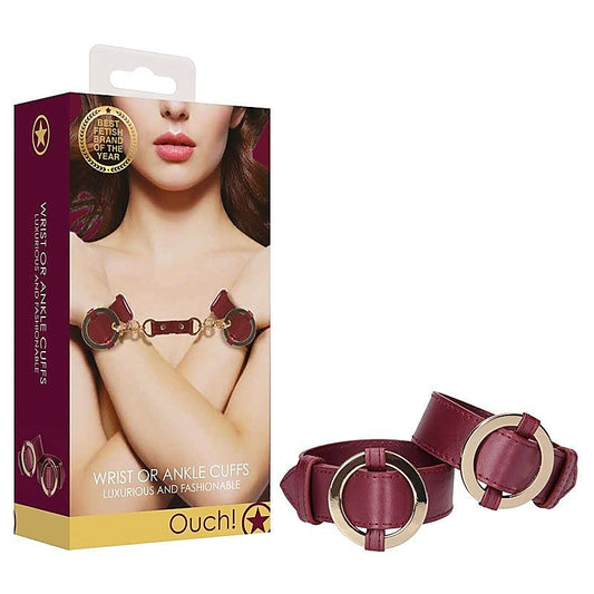 OUCH! Halo Cuffs by Shots Toys - Cuffs and Restraints