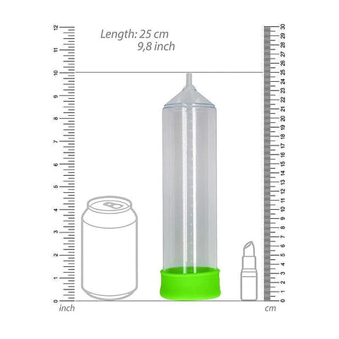 OUCH! Glow-in-the-Dark Penis Pump by Shots Toys - Pumps, Extenders and Sleeves