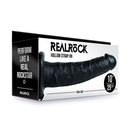 REALROCK Hollow Strap-On by Shots Toys - Realistic Dildos