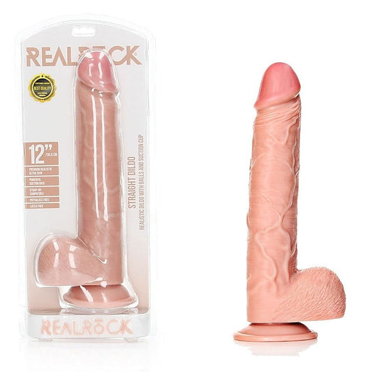 REALROCK Deluxe Dildo by Shots Toys - Realistic Dildos